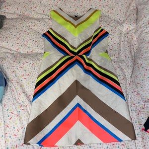 MILLY minis multi color formal dress.